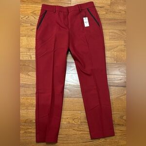 Express columnist mid rise ankle pants with black trim. New with tags. Size 8